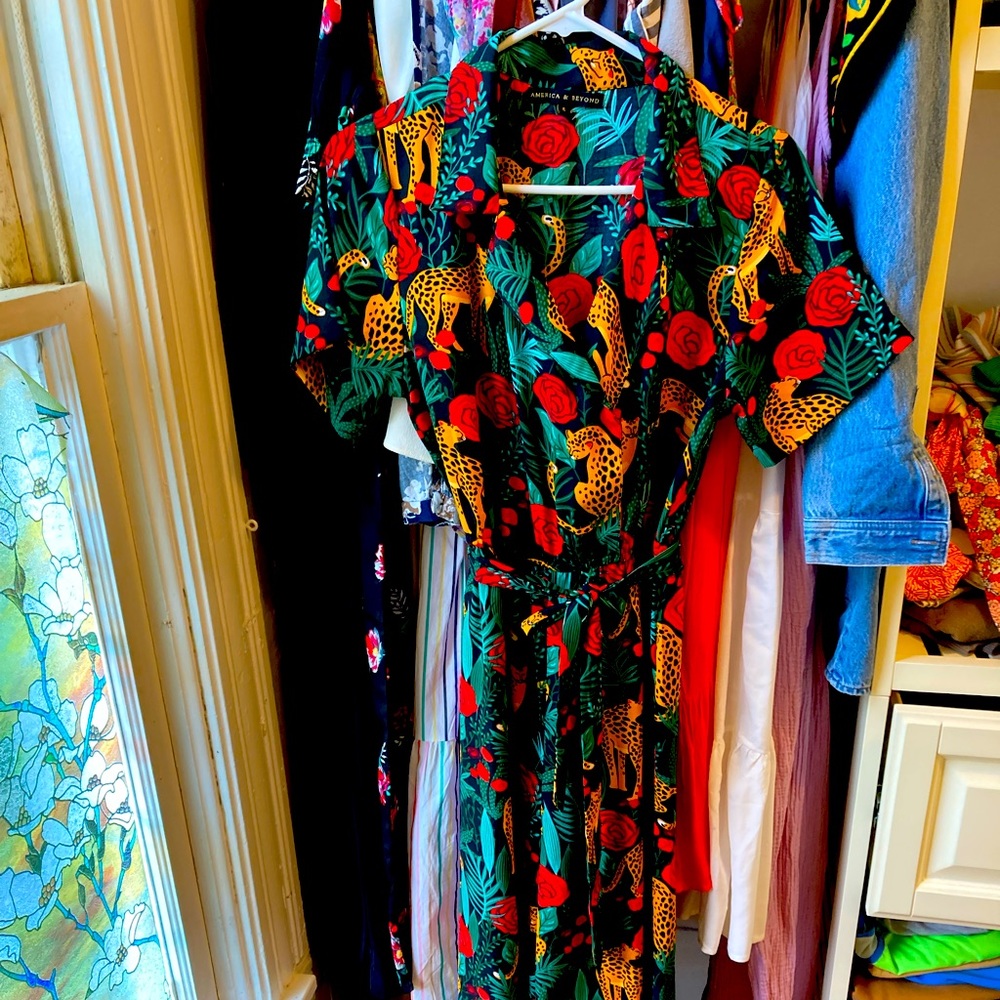 America & Beyond Jaguar Paradise Jumpsuit